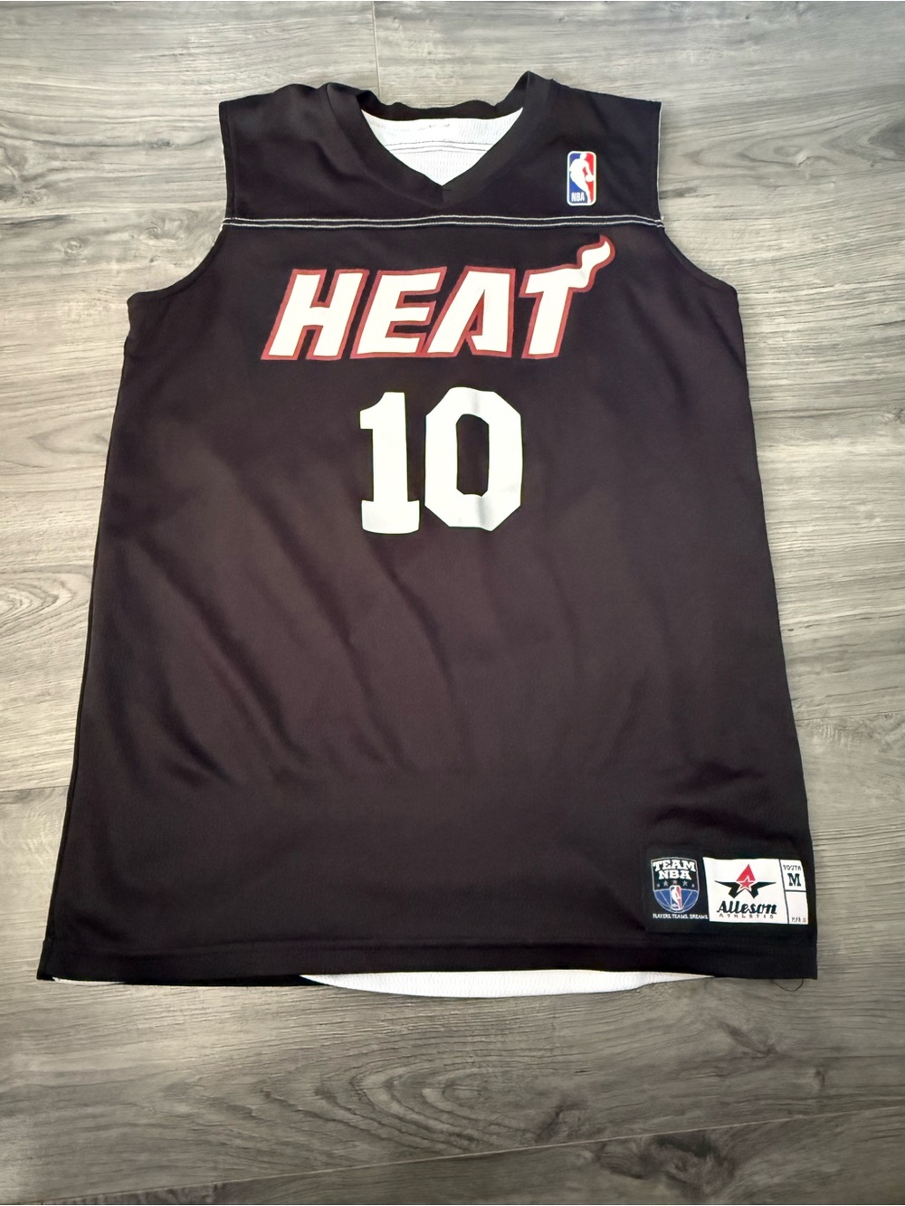 Miami Heat #10 Youth Basketball Jersey - Black